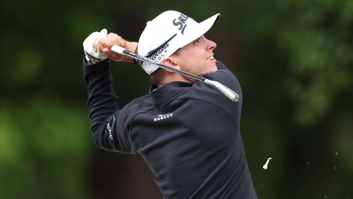 Golfer John Catlin
